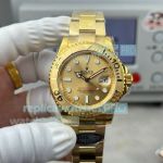 N+ Factory Yellow Gold Rolex Yacht-Master 40mm Swiss Replica 3235 Watch 